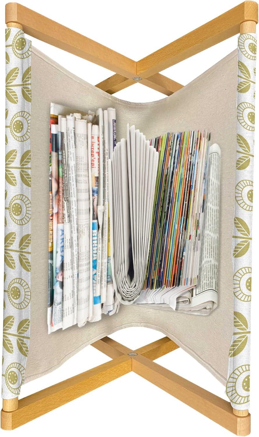 imageAmbesonne Valentines Day Magazine and Book Holder Streaks with Heart Motifs on The Edge Romantic Love Pattern Floor Rack Decor for Interior of Home amp Office 22 x 19 Dark Coral and Dark GreyKhaki White