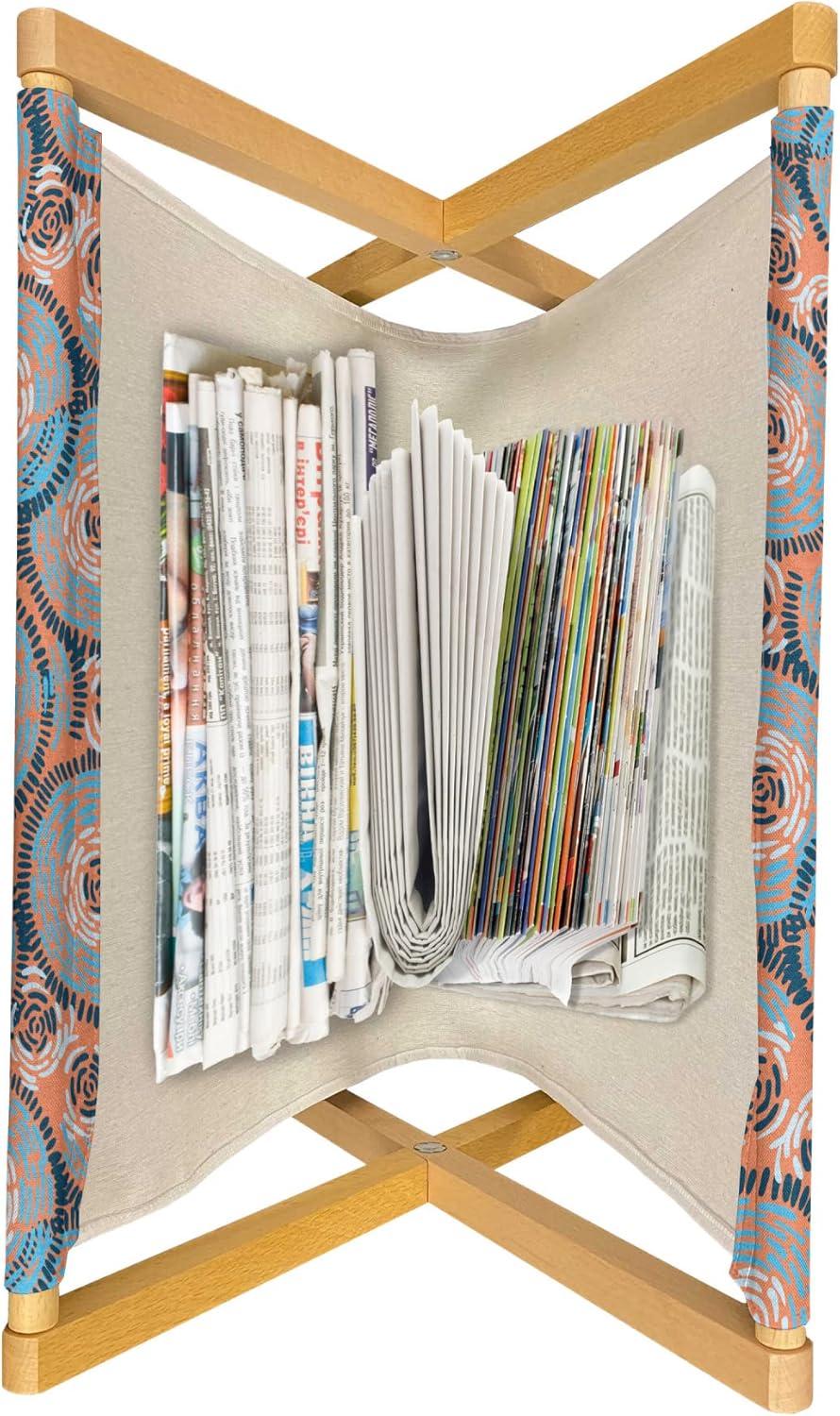 imageAmbesonne Valentines Day Magazine and Book Holder Streaks with Heart Motifs on The Edge Romantic Love Pattern Floor Rack Decor for Interior of Home amp Office 22 x 19 Dark Coral and Dark GreyDark Peach Sky Blue