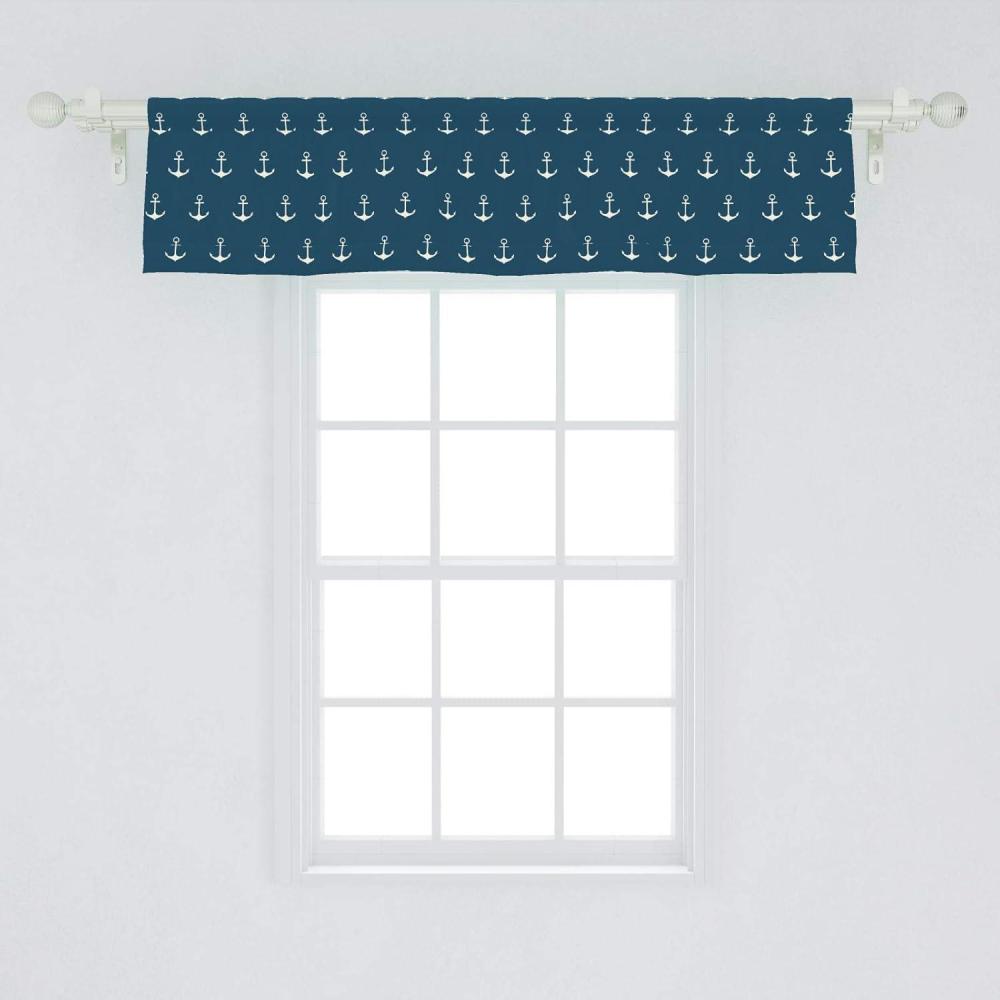 imageAmbesonne Lemons Window Valance Continuous Citrus Fruits Leaves Refreshing Cartoon Pattern Curtain Valance for Kitchen Bedroom Decor with Rod Pocket 54 X 18 Lime Green Earth YellowBlue White
