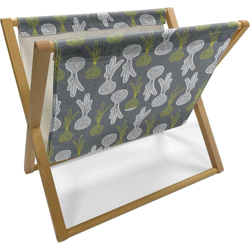 imageAmbesonne Valentines Day Magazine and Book Holder Love Birds and Hearts Kissing Romantic Animals Motif Repetition Floor Rack Decor for Interior of Home amp Office 22 x 19 Apricot Red and GreyYellow Green Grey White