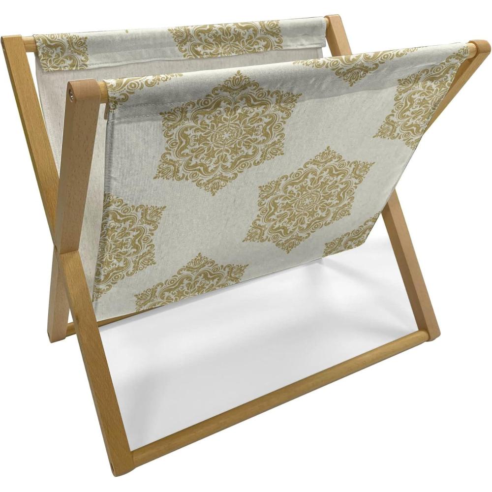 imageAmbesonne Valentines Day Magazine and Book Holder Love Theme Pattern of Repetitive Hearts Shape in Horizontal Design Floor Rack Decor for Interior of Home amp Office 22 x 19 Rose Peach and WhiteEggshell Dark Khaki