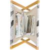 Ambesonne Feminine Magazine and Book Holder, Pattern of Lipstick Kiss Marks Woman Valentines Wedding Theme Illustration, Floor Rack Decor for Interior of Home & Office, 22″ x 19″, White Red(Grey White Black)