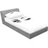 Ambesonne Fox Fitted Sheet & Pillow Sham Set, Fox in The Winter Forest Abstract Cartoon Trees and Nature Animal Pattern, Decorative Printed 2 Piece Bedding Decor Set, Twin, Pale Sage Green Orange(Lilac Grey Black)