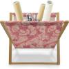 Ambesonne Romantic Magazine and Book Holder, Flowers Hearts Valentines Celebration Birthday Lovers Twiggy Branches, Floor Rack Decor for Interior of Home & Office, 22″ x 19″, Coral Pale Peach Pink(Coral Pale Peach Pink)