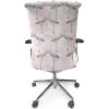 Ambesonne Romantic Office Chair Cover, Flamingos Shaping Hearts Heads Love Animal Valentines Illustration, Stretchable Decorative Universal Size High Back Printed Slipcover, Pale Pink Grey(Pale Pink Grey)