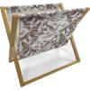 Taupe and White