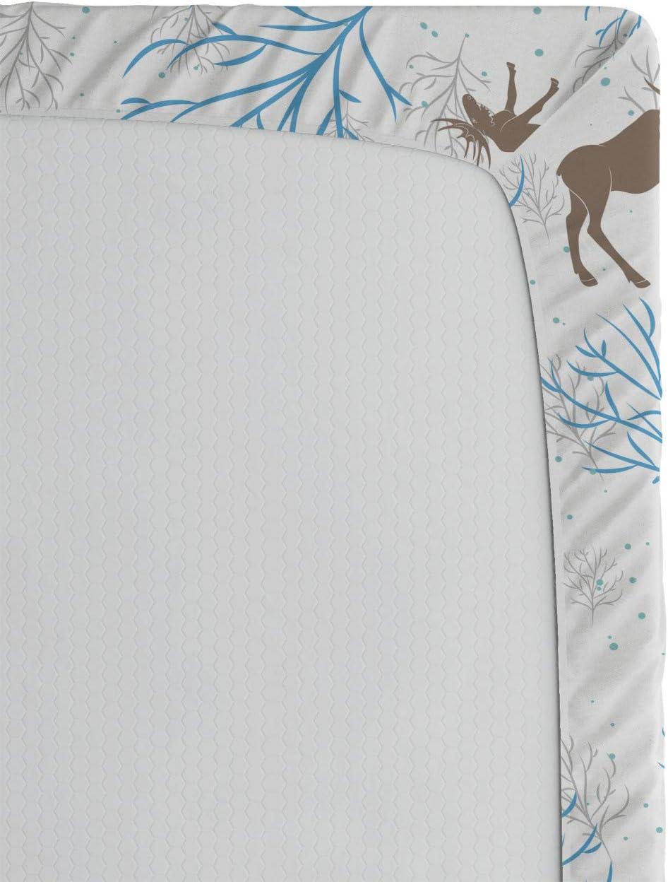imageAmbesonne Floral Art Fitted Sheet Set Modern Scandi Flowers Leaves on Tartan Plaid Back Butterfly Valentine 2 Pack Comfortable Bedding AllRound Elastic Pocket Twin Size Blush White Grey PinkBrown Blue