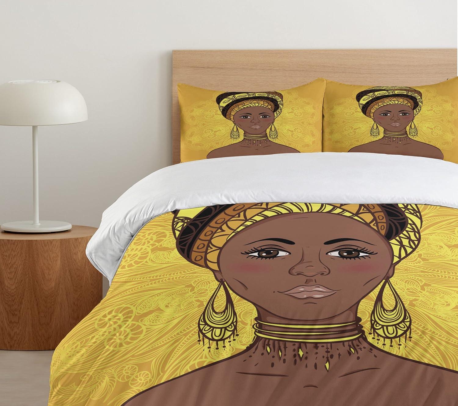 imageAmbesonne Love Duvet Cover Set Valentines Day Words with Hearts Frame on Vertical Lines Romantic Calligraphy Decorative 2 Piece Bedding Set with 1 Pillow Sham Twin Size Pink Red BlushYellow Brown