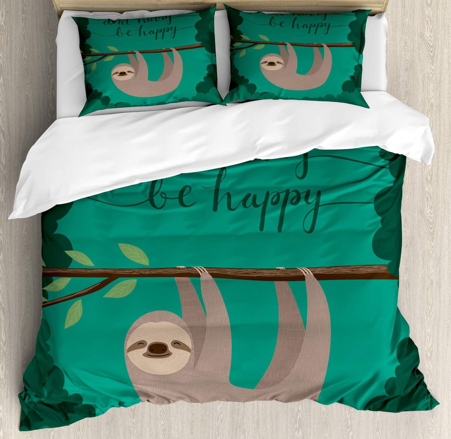 imageAmbesonne Love Duvet Cover Set Valentines Day Words with Hearts Frame on Vertical Lines Romantic Calligraphy Decorative 2 Piece Bedding Set with 1 Pillow Sham Twin Size Pink Red BlushGreen Taupe