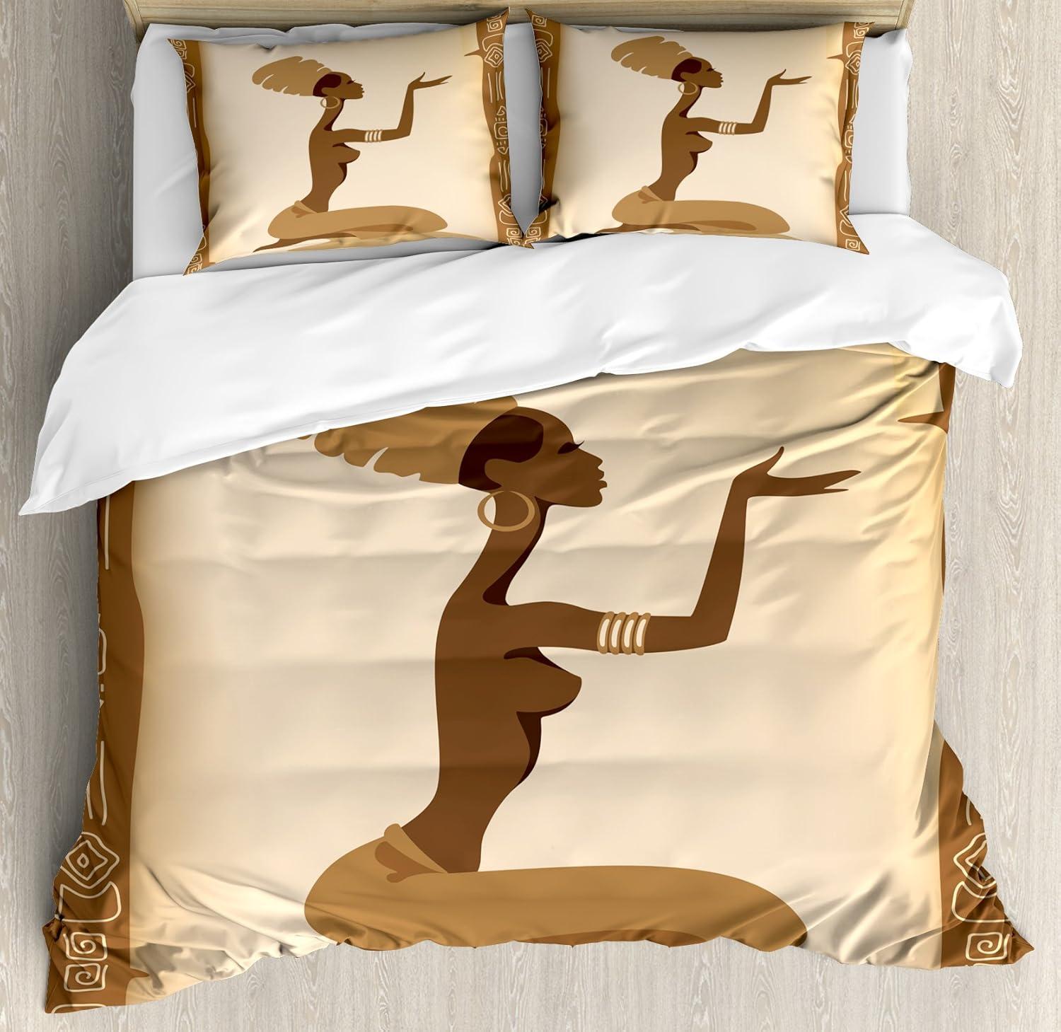 imageAmbesonne Love Duvet Cover Set Valentines Day Words with Hearts Frame on Vertical Lines Romantic Calligraphy Decorative 2 Piece Bedding Set with 1 Pillow Sham Twin Size Pink Red BlushPale Brown