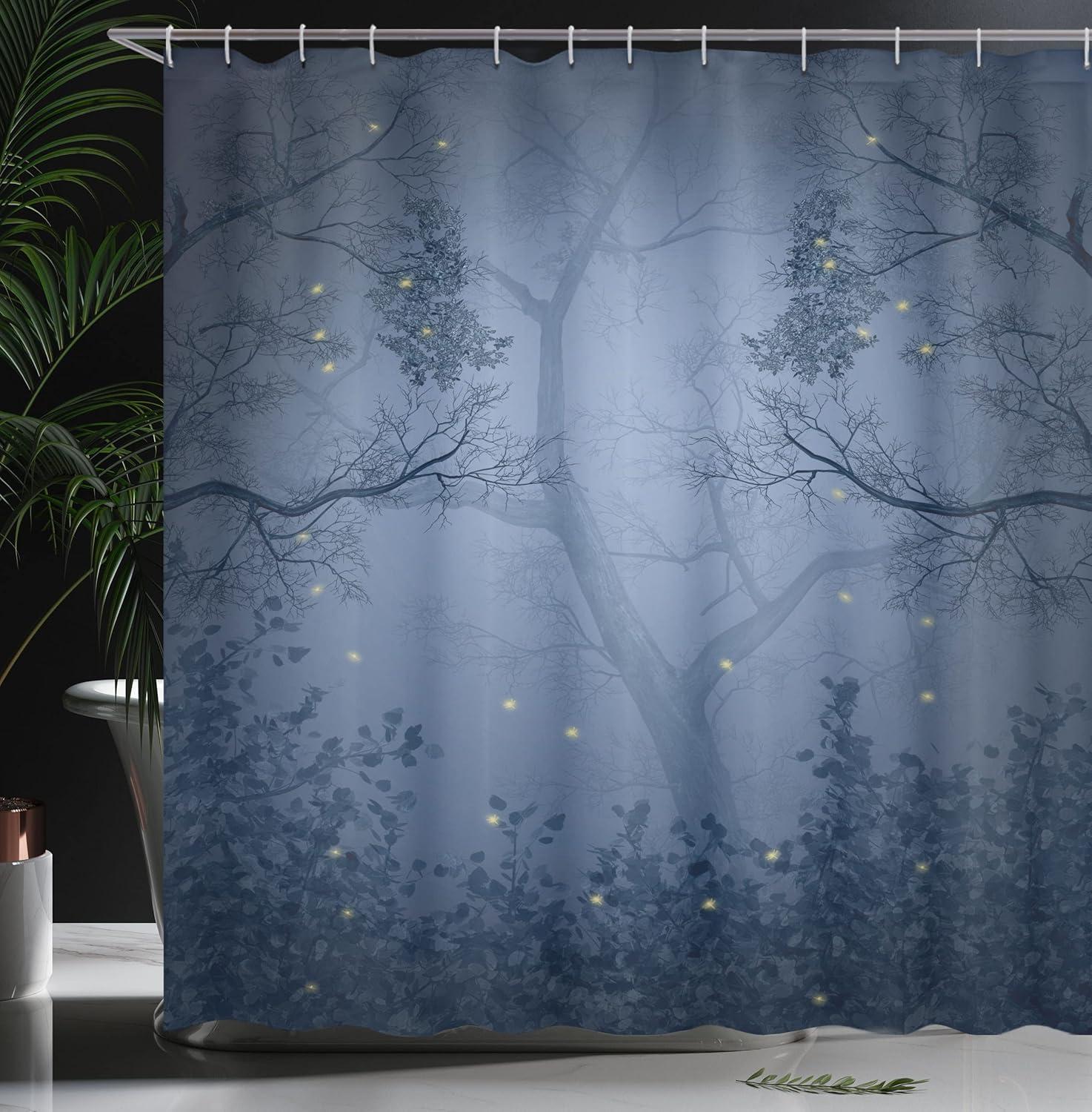 imageAmbesonne Romantic Shower Curtain Couple in Love Walking in The City Streets in Rainy Day Romance Dramatic Urban Scene Cloth Fabric Bathroom Decor Set with Hooks 69 W x 84 L Sepia RedAqua