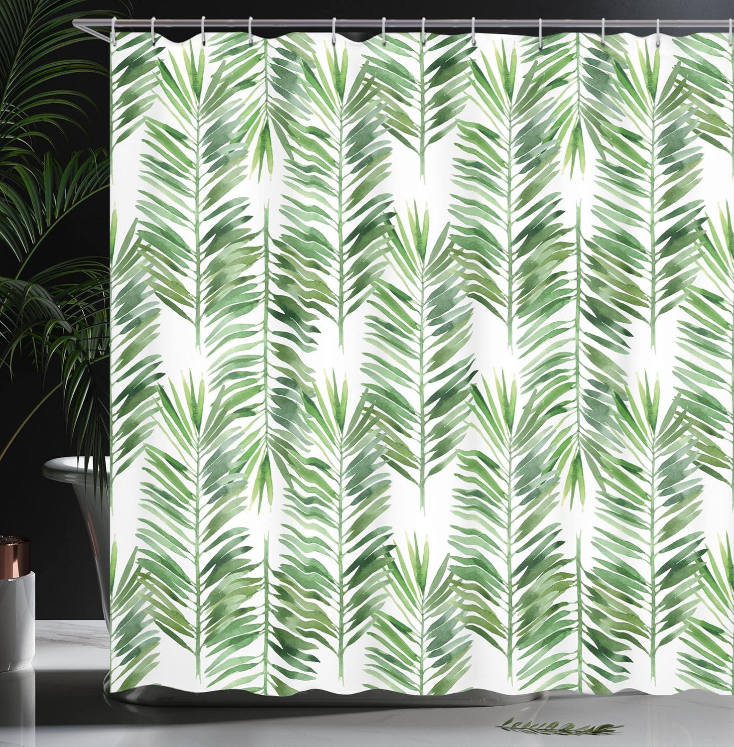 imageAmbesonne Romantic Shower Curtain Couple in Love Walking in The City Streets in Rainy Day Romance Dramatic Urban Scene Cloth Fabric Bathroom Decor Set with Hooks 69 W x 84 L Sepia RedPale Green