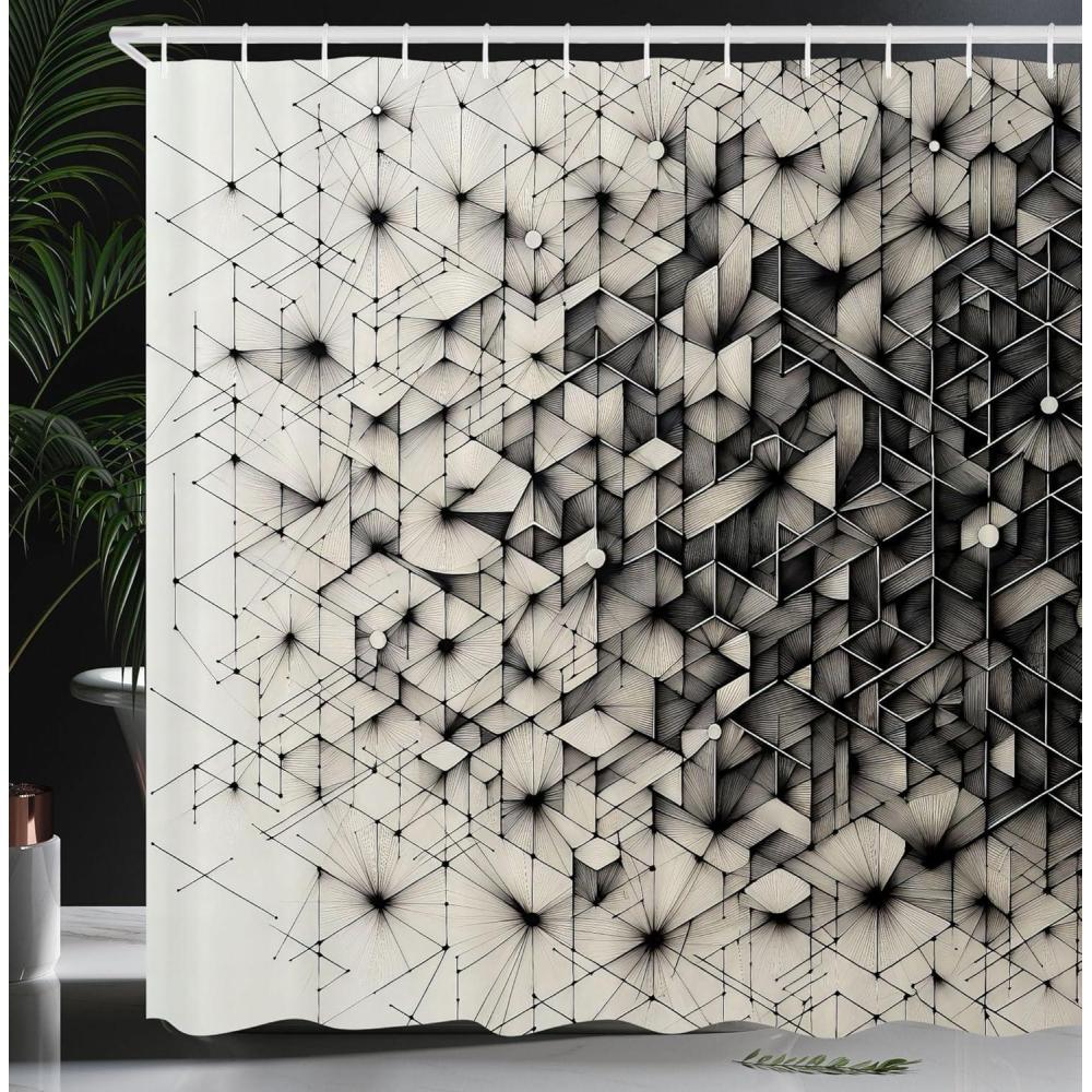 imageAmbesonne Blue Shower Curtain Floral Eucalyptus Branches Romantic Botanical Weeping Flowers in Cold Tones Cloth Fabric Bathroom Decor Set with Hooks 69 W x 75 L Laurel Green Sea BlueEggshell Charcoal Grey