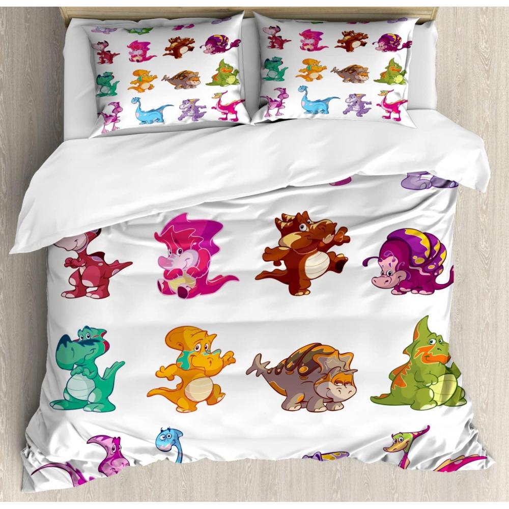 imageAmbesonne Love Duvet Cover Set Valentines Day Words with Hearts Frame on Vertical Lines Romantic Calligraphy Decorative 2 Piece Bedding Set with 1 Pillow Sham Twin Size Pink Red BlushPurple Green