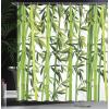 Ambesonne Blue Shower Curtain, Floral Eucalyptus Branches Romantic Botanical Weeping Flowers in Cold Tones, Cloth Fabric Bathroom Decor Set with Hooks, 69″ W x 75″ L, Laurel Green Sea Blue(White and Green)