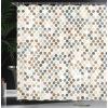 Ambesonne Blue Shower Curtain, Floral Eucalyptus Branches Romantic Botanical Weeping Flowers in Cold Tones, Cloth Fabric Bathroom Decor Set with Hooks, 69″ W x 75″ L, Laurel Green Sea Blue(Caramel)
