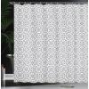 Ambesonne Blue Shower Curtain, Floral Eucalyptus Branches Romantic Botanical Weeping Flowers in Cold Tones, Cloth Fabric Bathroom Decor Set with Hooks, 69″ W x 75″ L, Laurel Green Sea Blue(Grey White)