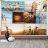 Ambesonne Customizable Tapestry with Photos, Wide Wall Hanging for Bedroom Living Room Dorm, Personalized Décor Accent Piece for All Seasons Christmas & Valentines Day Custom Gift, 3 Photos, 60″ X 40″(6 Photos)