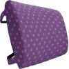 Ambesonne Eiffel Travel Pillow Neck Rest, Romantic Valentines Day Eiffel Tower City of Love Doodle Style Heart Shapes, Memory Foam Traveling Accessory for Airplane and Car, 12″, Maroon White(Purple and Mauve)