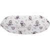 Ambesonne Eiffel Travel Pillow Neck Rest, Romantic Valentines Day Eiffel Tower City of Love Doodle Style Heart Shapes, Memory Foam Traveling Accessory for Airplane and Car, 12″, Maroon White(Eggplant White)