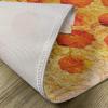 Ambesonne Feminine Place Mats Set of 4, Pattern with Red Lipstick Kiss Marks Woman Valentines Wedding Theme Illustration, Washable Fabric Placemats for Dining Room Kitchen Table Decor, White Red(Orange Tan)