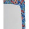 Ambesonne Floral Art Fitted Sheet Set, Modern Scandi Flowers Leaves on Tartan Plaid Back Butterfly Valentine, 2 Pack Comfortable Bedding All-Round Elastic Pocket, Twin Size, Blush White Grey Pink(Blue Red)