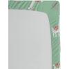 Ambesonne Floral Art Fitted Sheet Set, Modern Scandi Flowers Leaves on Tartan Plaid Back Butterfly Valentine, 2 Pack Comfortable Bedding All-Round Elastic Pocket, Twin Size, Blush White Grey Pink(Indigo Green Cream)