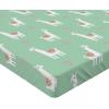Ambesonne Floral Art Fitted Sheet Set, Modern Scandi Flowers Leaves on Tartan Plaid Back Butterfly Valentine, 2 Pack Comfortable Bedding All-Round Elastic Pocket, Twin Size, Blush White Grey Pink(Indigo Green Cream)