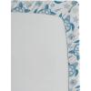 Ambesonne Floral Art Fitted Sheet Set, Modern Scandi Flowers Leaves on Tartan Plaid Back Butterfly Valentine, 2 Pack Comfortable Bedding All-Round Elastic Pocket, Twin Size, Blush White Grey Pink(White and Blue)