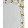 Ambesonne Floral Art Fitted Sheet Set, Modern Scandi Flowers Leaves on Tartan Plaid Back Butterfly Valentine, 2 Pack Comfortable Bedding All-Round Elastic Pocket, Twin Size, Blush White Grey Pink(Yellow and White)