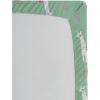 Ambesonne Floral Art Fitted Sheet Set, Modern Scandi Flowers Leaves on Tartan Plaid Back Butterfly Valentine, 2 Pack Comfortable Bedding All-Round Elastic Pocket, Twin Size, Blush White Grey Pink(Indigo Green Cream)