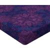Ambesonne Floral Art Fitted Sheet Set, Modern Scandi Flowers Leaves on Tartan Plaid Back Butterfly Valentine, 2 Pack Comfortable Bedding All-Round Elastic Pocket, Twin Size, Blush White Grey Pink(Plum Blue)