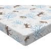 Ambesonne Floral Art Fitted Sheet Set, Modern Scandi Flowers Leaves on Tartan Plaid Back Butterfly Valentine, 2 Pack Comfortable Bedding All-Round Elastic Pocket, Twin Size, Blush White Grey Pink(Brown Blue)