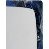 Ambesonne Floral Art Fitted Sheet Set, Modern Scandi Flowers Leaves on Tartan Plaid Back Butterfly Valentine, 2 Pack Comfortable Bedding All-Round Elastic Pocket, Twin Size, Blush White Grey Pink(Violet Blue Grey)