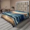 Ambesonne Floral Heart Flat Sheet, Tenderness of Romantic Garden Ivy Branches and Roses Valentines Day, Soft Comfortable Top Sheet Decorative Bedding 1 Piece, King Size, Laurel Green and Pink(Blue Pale Brown)