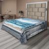 Ambesonne Floral Heart Flat Sheet, Tenderness of Romantic Garden Ivy Branches and Roses Valentines Day, Soft Comfortable Top Sheet Decorative Bedding 1 Piece, King Size, Laurel Green and Pink(Sea Blue Coconut and Camel)