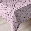 Ambesonne Heart Tablecloth, Valentine’s Days Theme Romance Pattern in Simplistic Style Rhythmic, Rectangular Table Cover for Dining Room Kitchen Decor, 52″ X 70″, Pink