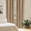 Ambesonne Modern Curtains, Geometrical Pattern with Rounded Nested Squares Nostalgic Colorful Tiling Print, Window Treatments 2 Panel Set for Living Room Bedroom, Pair of – 28″ x 95″, Multicolor(Multi Color)