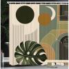 Beige Evergreen and Sepia