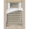 Warm Taupe Cream Green