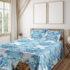 Sea Blue White