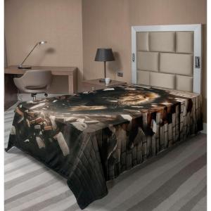 Ambesonne Floral Heart Flat Sheet, Tenderness of Romantic Garden Ivy Branches and Roses Valentines Day, Soft Comfortable Top Sheet Decorative Bedding 1 Piece, King Size, Laurel Green and Pink(Pale Mustard and Dark Mustard)