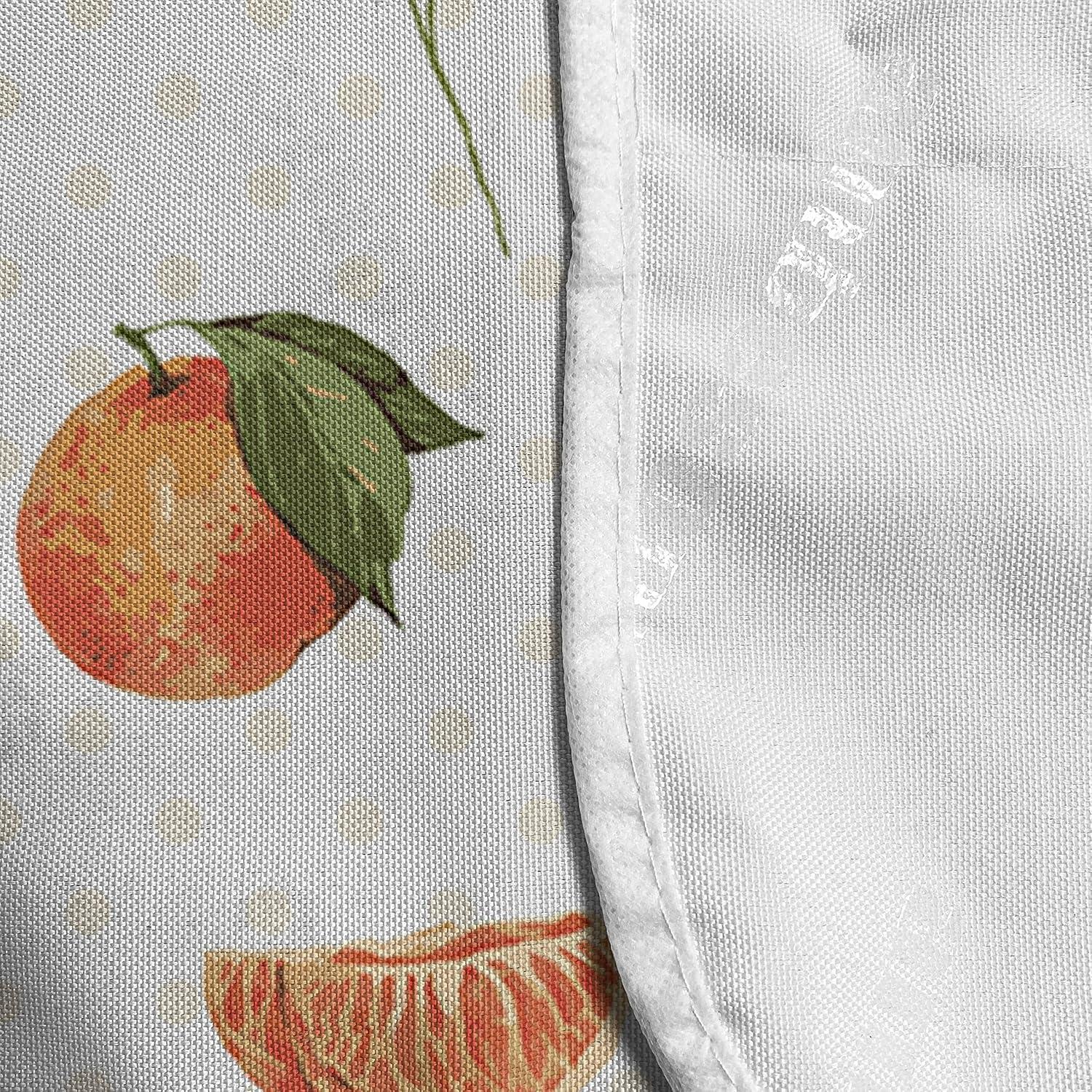 imageAmbesonne Floral Microwave Oven Cover Romantic Roses for Lovers Valentines Shabby Perennial Flower Buds Pattern Water Resistant Organizer with Pockets for Kitchen 36 x 12 Dark Coral Dark BlueBurnt Orange Fern Green