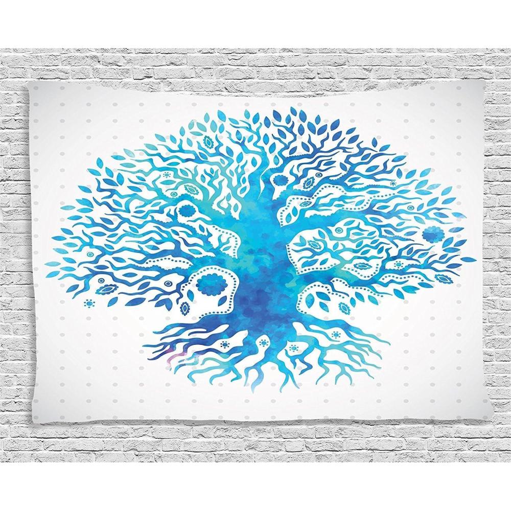imageAmbesonne Purple Tapestry Fresh Raindrops on a Big Valentine Rose Universal Timeless Romantic Love Blooms Wall Hanging for Bedroom Living Room Dorm Decor 60 X 80 Purple BlackBlue White