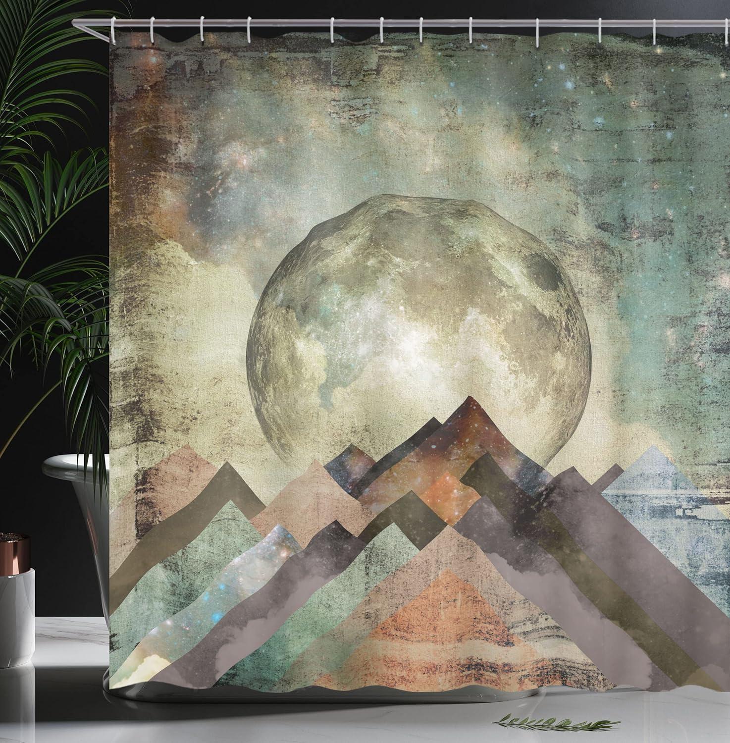 imageAmbesonne Hello Shower Curtain Romantic and Message in a Pastel Colored Speech Balloon Hand Drawn Dots Cloth Fabric Bathroom Decor Set with Hooks 69 W x 70 L AzureAlmond Green Indigo