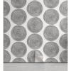 Ambesonne Black and White Peel & Stick Wallpaper for Home, Doodle Graphic Pattern with Circles Pencil Drawn Big Dots Simple Geometric, Self-Adhesive Living Room Kitchen Accent, 13″ x 100″, Black White