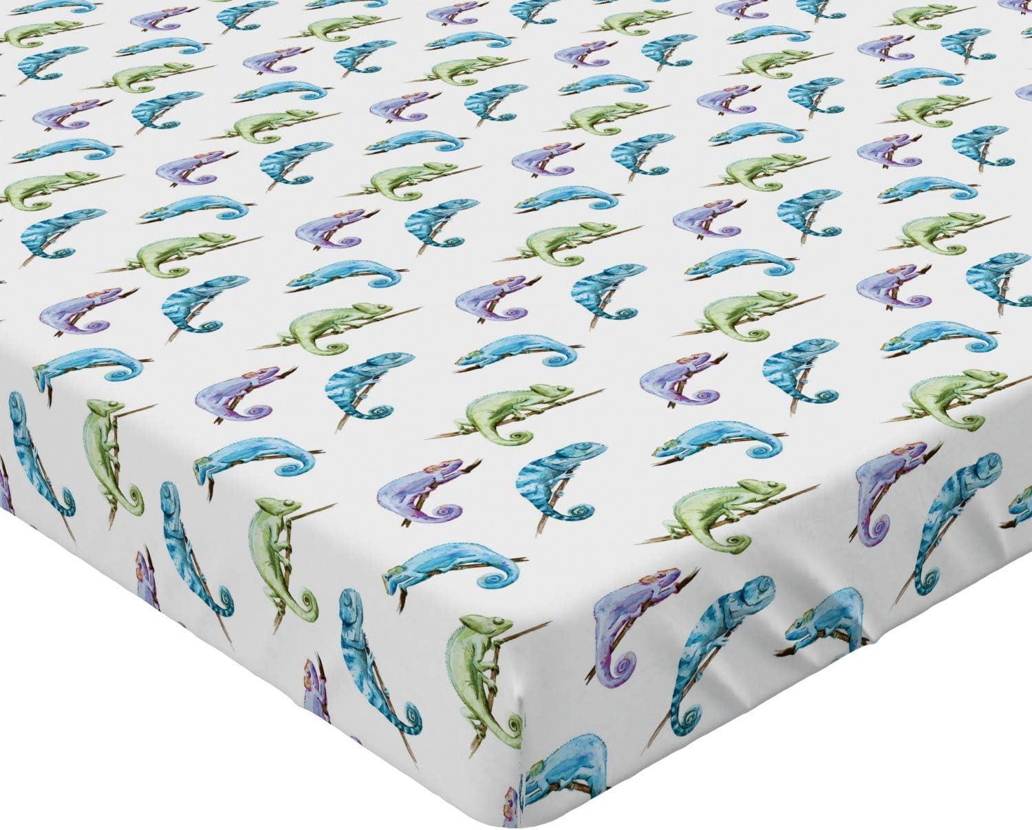 imageAmbesonne Christmas Fitted Sheet Merry Christmas Lettering on an Abstract Modern Snowflake Dot Pattern Soft Decorative Fabric Bedding AllRound Elastic Pocket Queen Size Charcoal BeigeAqua Mint
