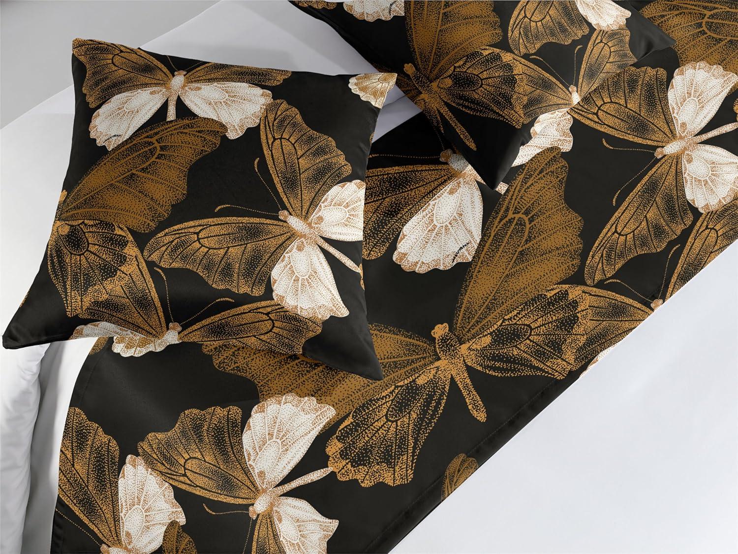 imageAmbesonne Christmas Floral Bed Runner Set Simple Design Botany Pattern Winter Rabbits Snowflakes Circles Decorative Bedding Scarf and a Pillow Sham for Hotels Homes Twin Dark Sea Green WhiteDark Mustard and Caramel