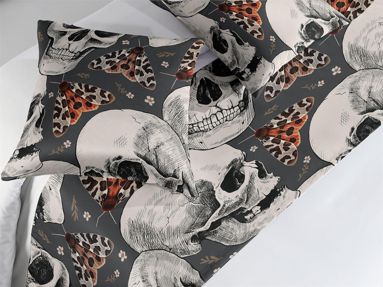 imageAmbesonne Christmas Floral Bed Runner Set Simple Design Botany Pattern Winter Rabbits Snowflakes Circles Decorative Bedding Scarf and a Pillow Sham for Hotels Homes Twin Dark Sea Green WhiteOff White Ginger Grey