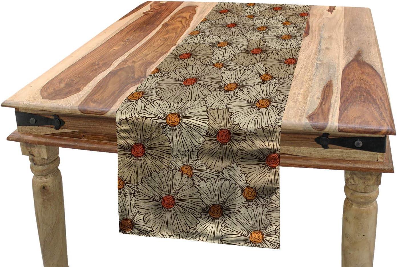 imageAmbesonne Horses Table Runner amp Placemats Classic Swedish Dalecarlian Coral Azure Blue Animals and Green Floral Arrangement Set for Dining Table Decor Placemat 4 pcs Runner 16x72 Blue BurgundyTan Orange Marigold